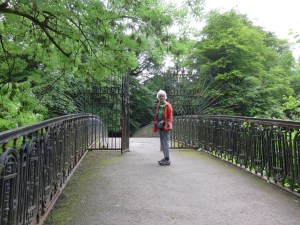The wee iron bridge.